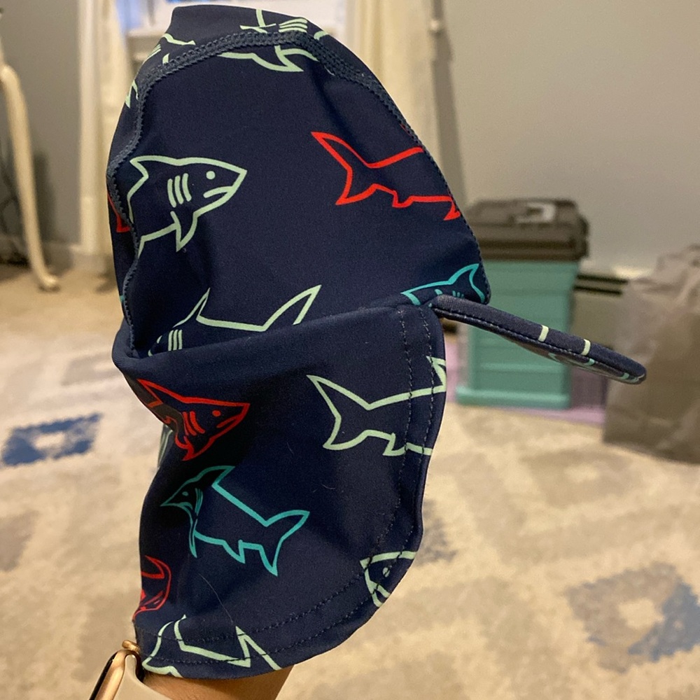 Baby boy swim hat